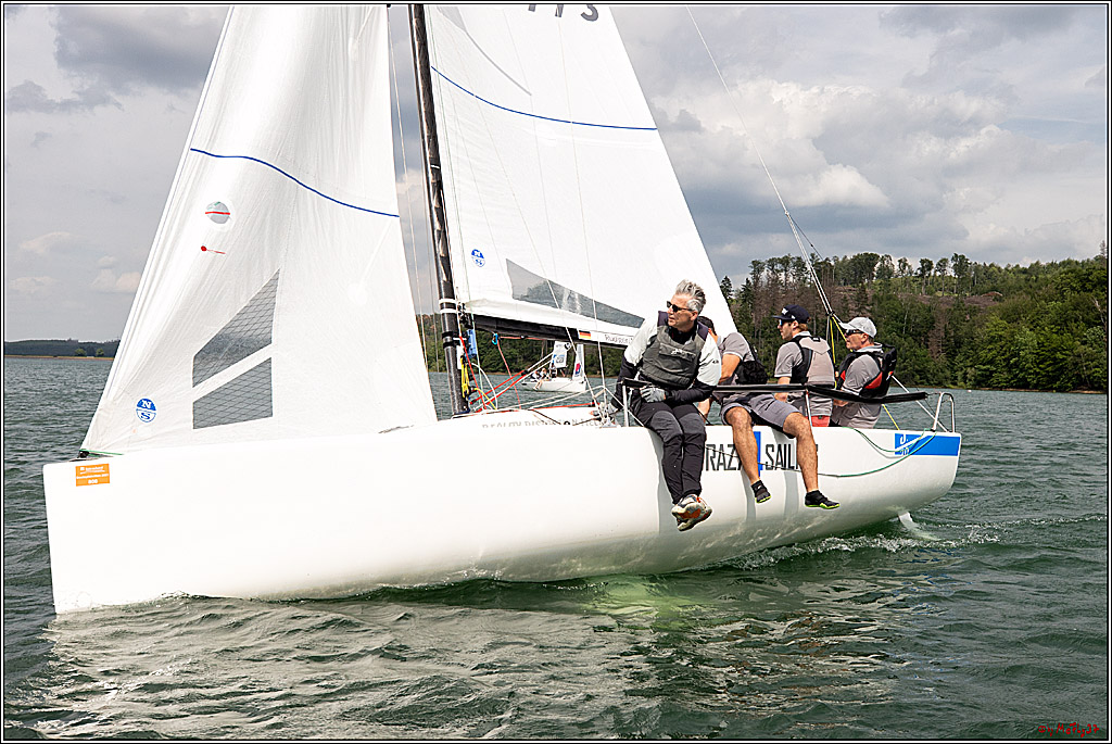 J70 - WOODLAND, 12.06.2021 Segelboot; Segeln; Woodland; Spinnaker; J70; Sorpesee; Sauerland